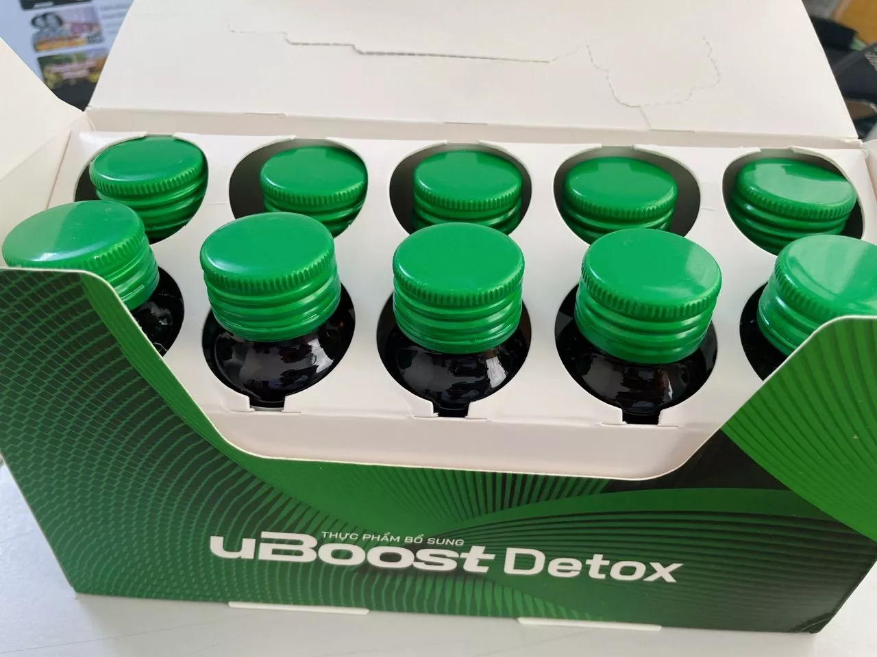 nước uống giải độc gan uboost detox có tốt không